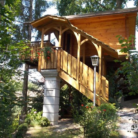 Baumhaus Wolfshoehle Fischach Kültér fotó