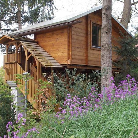 Baumhaus Wolfshoehle Fischach Kültér fotó