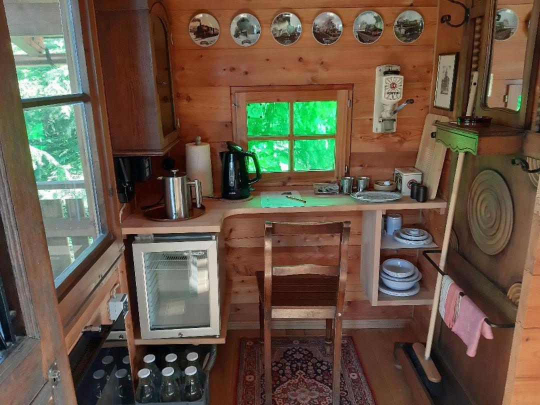 Baumhaus Wolfshoehle Fischach Kültér fotó