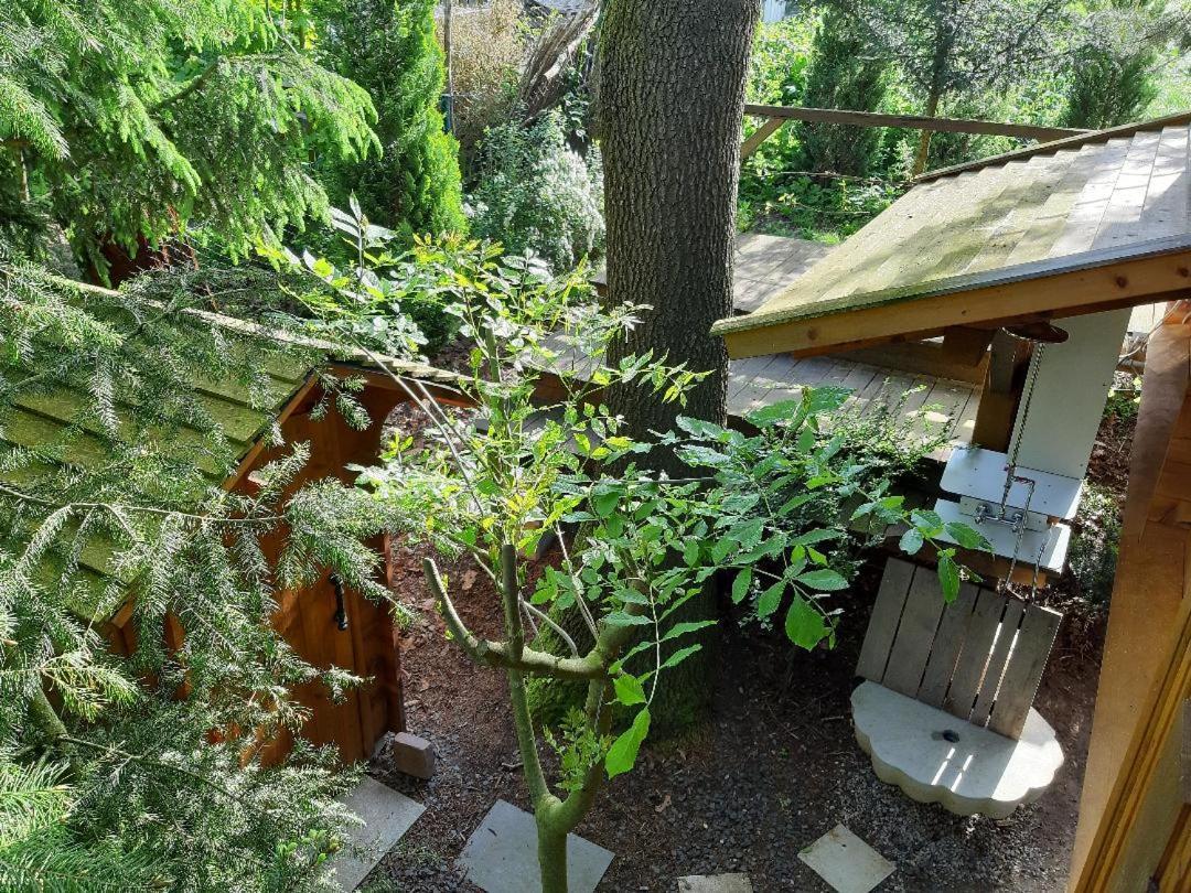 Baumhaus Wolfshoehle Fischach Kültér fotó